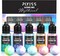 Pixiss Iridescent Alcohol Inks Set, 5 Highly Saturated Mythical Alcohol Inks for Resin